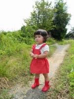 手作りサロペットスカート（子供用） - Photo No.6