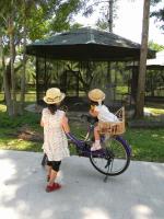 家族でサイクリング - Photo No.3